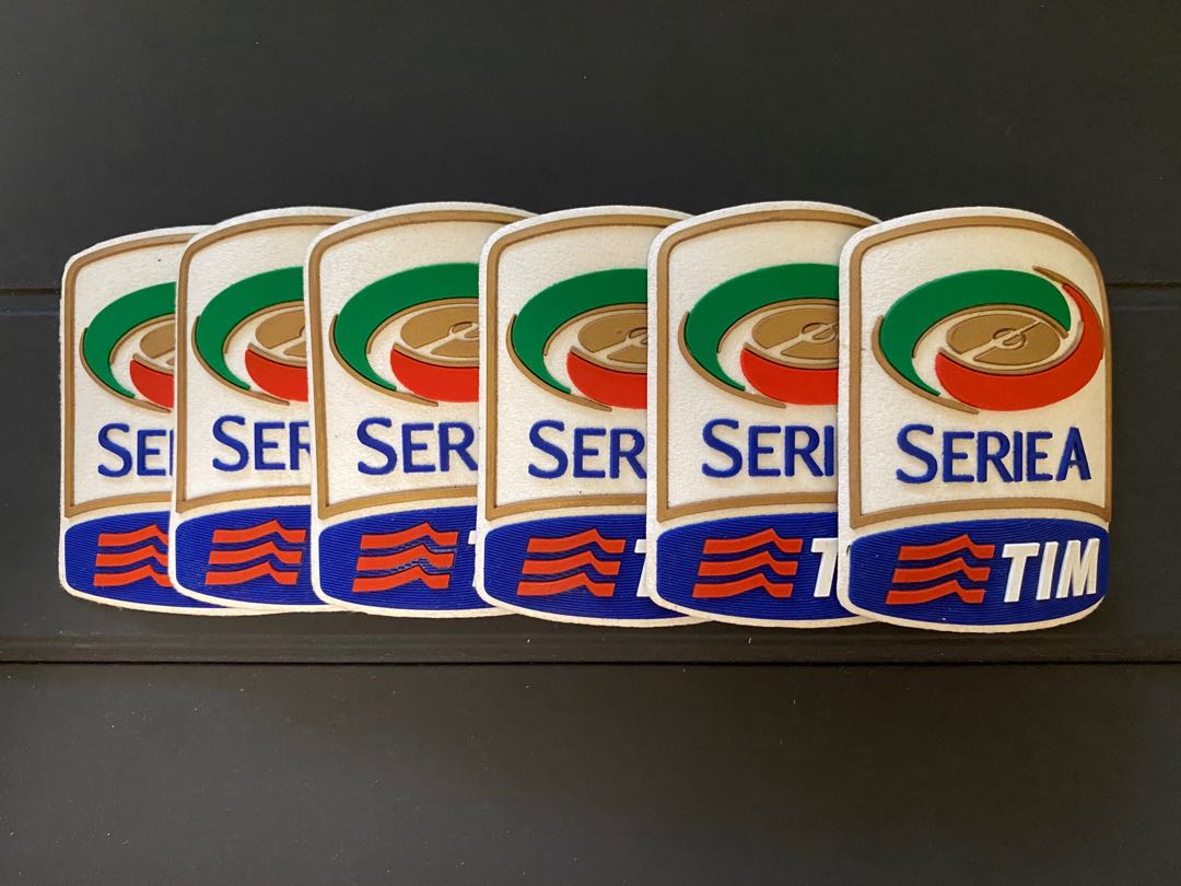 Serie A Patch Official Product 2011 14 Ac Milan Juventus Inter Milan Sports Sports Apparel On Carousell