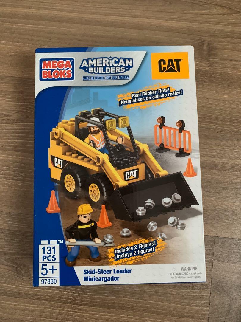 Mega Bloks Caterpillar Skid-Steer Loader Mega Brands America Inc Megabloks Montreal 97801 Mega Bloks Caterpillar Skid-Steer Loader Mega Brands America Inc Megabloks Montreal 97801