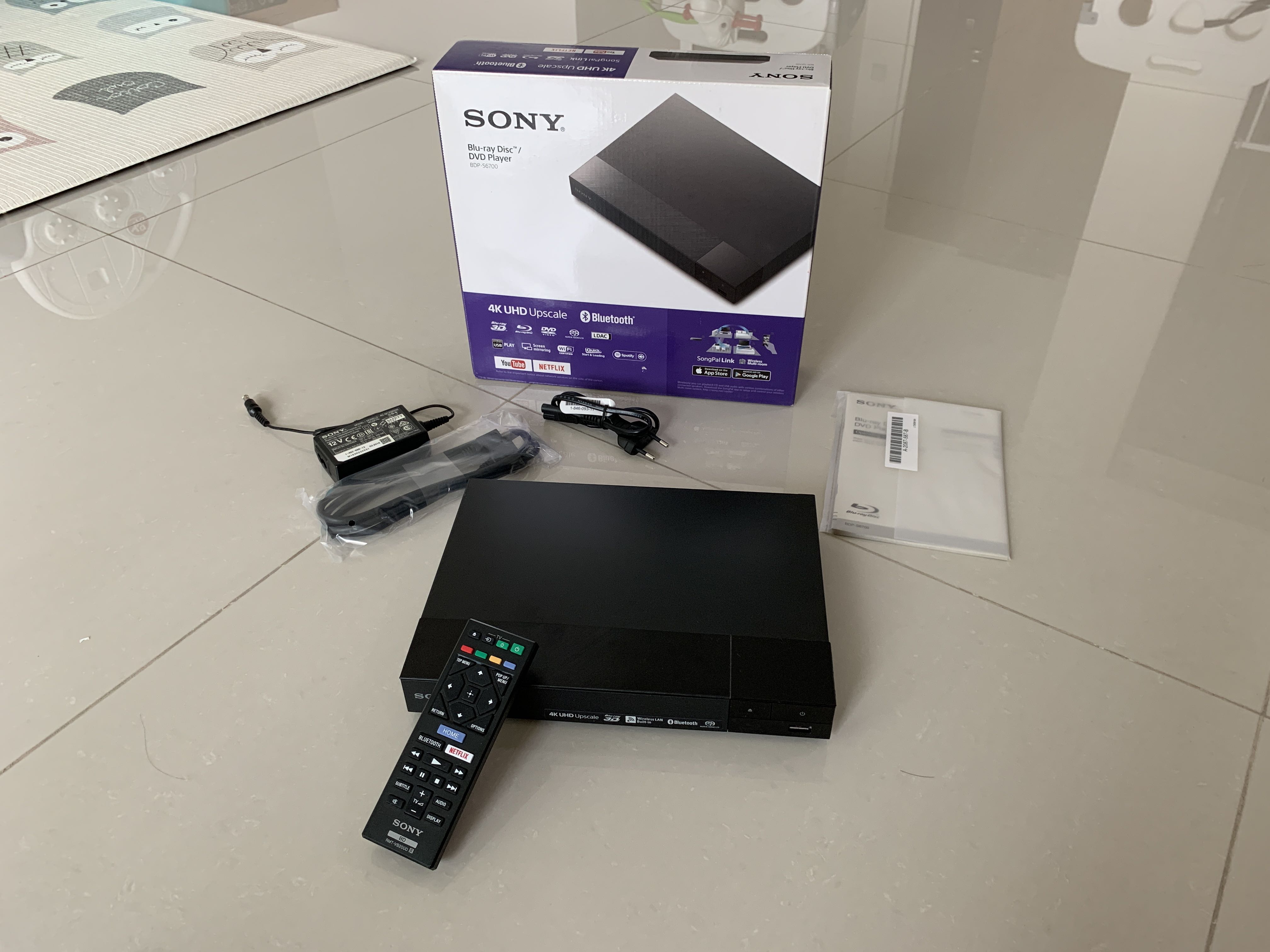 Sony Blu Ray Player p S6700 4k Upscaling Hobbies Toys Music Media Cds Dvds On Carousell