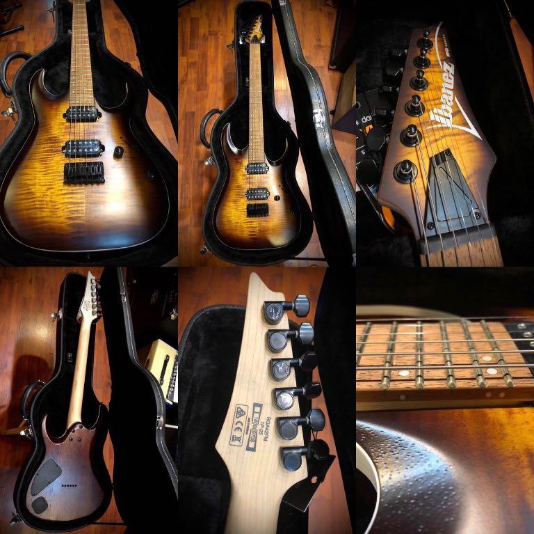 Ibanez rga42fm deals dragon eye burst