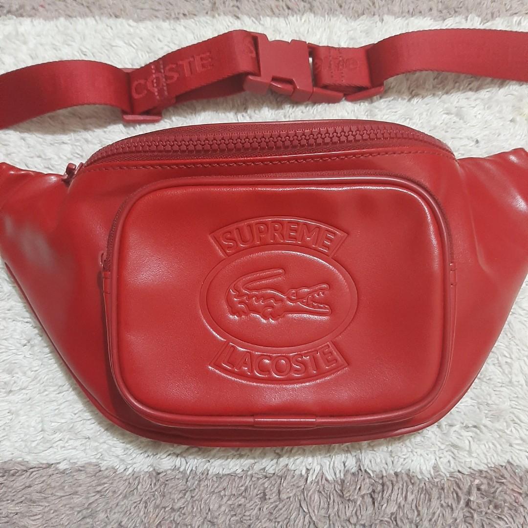 Supreme lacoste fanny pack on sale