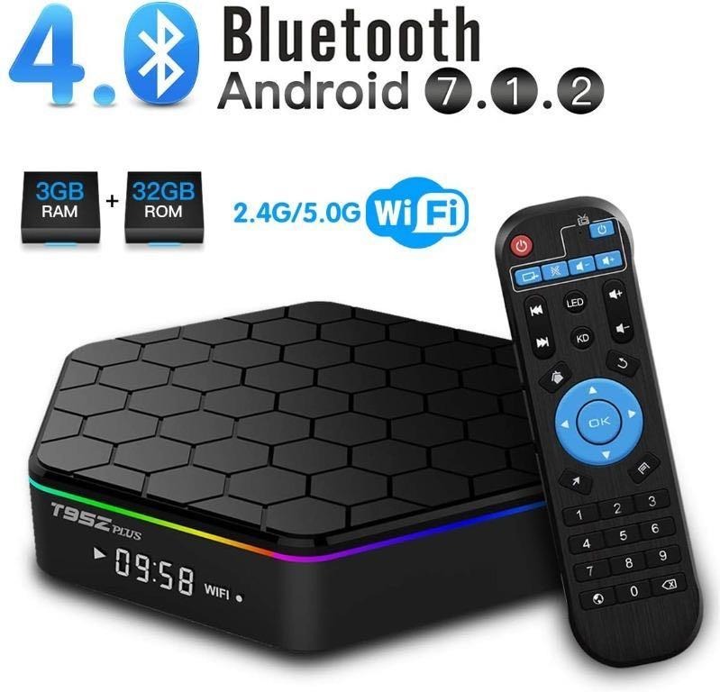 T95z Plus Android Tv Box 3gb Ram 32gb Rom Z781 Electronics Others On Carousell