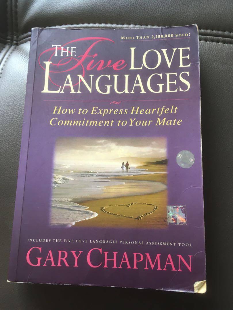 The Five Love Languages Books Stationery Fiction On Carousell