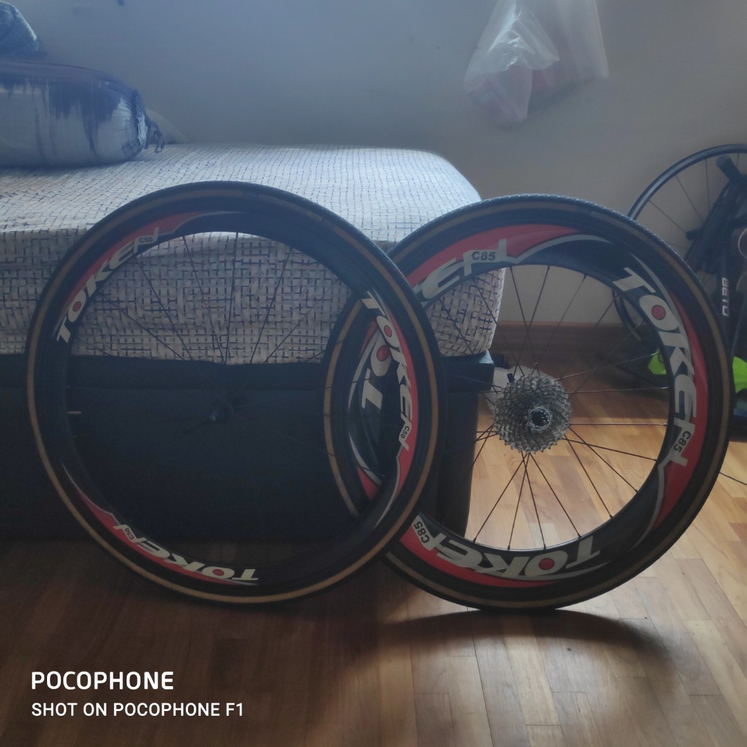 Token c50 top carbon clincher wheelset