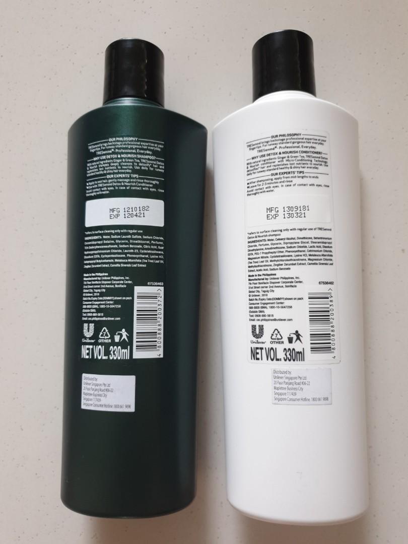 TRESemme shampoo and conditioner, Health & Beauty, Hair Care on Carousell