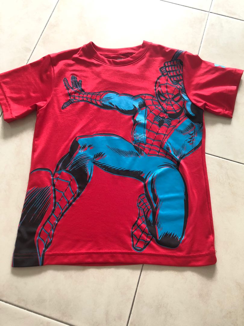 under armour spider man shirt