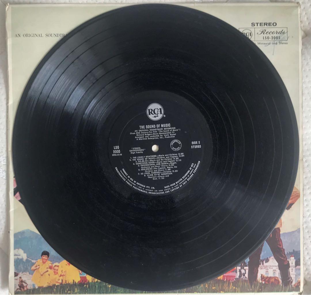 Vinyl Record Rodgers and Hammerstein The Sound Of Music, Hobbies