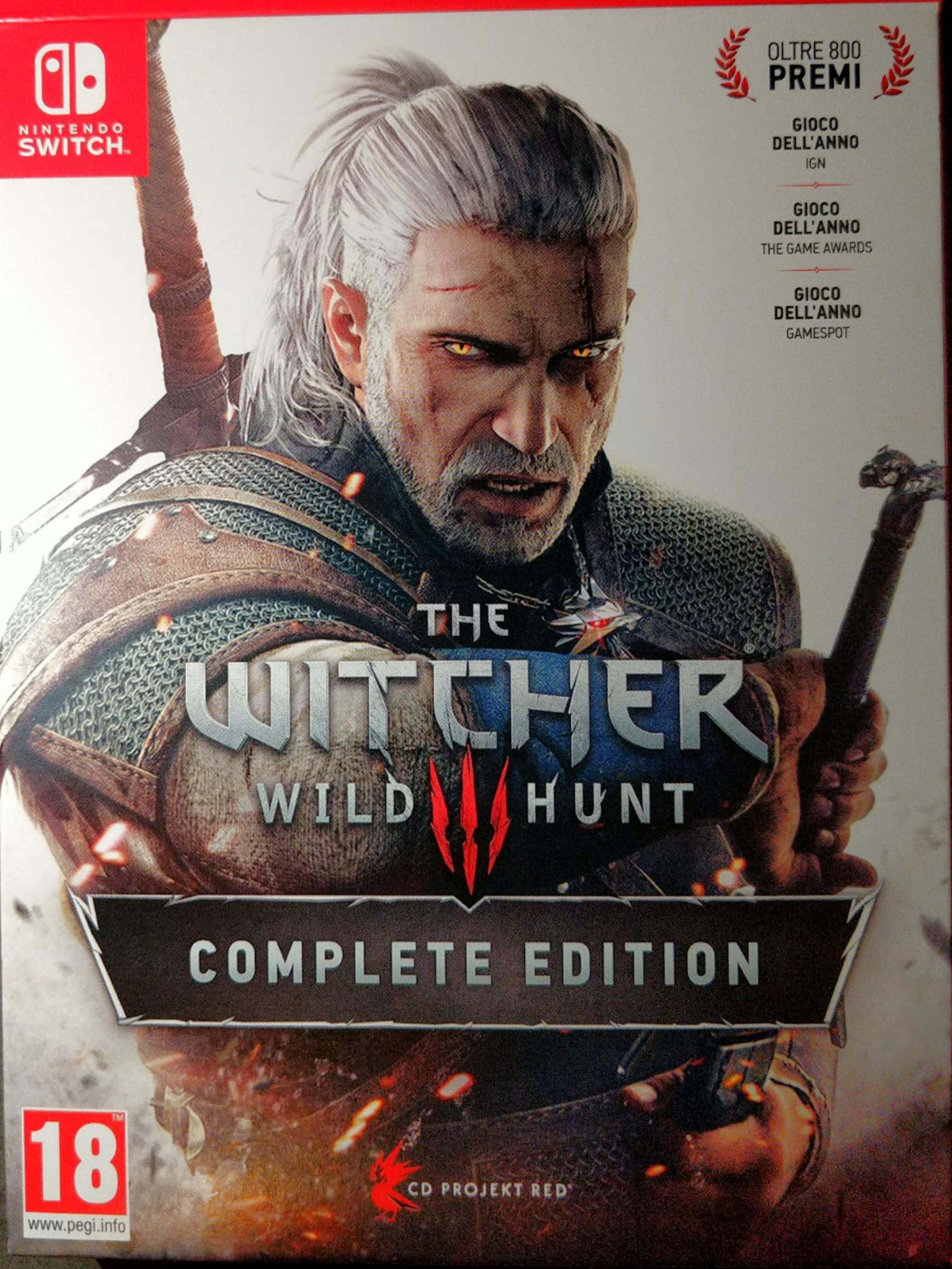 Witcher 3 Complete Edition For Nintendo Switch Toys Games Video Gaming Video Games On Carousell