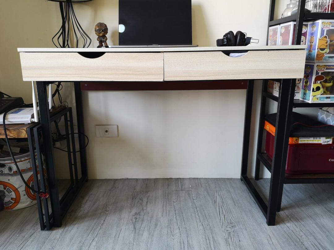 Work from home table chair set