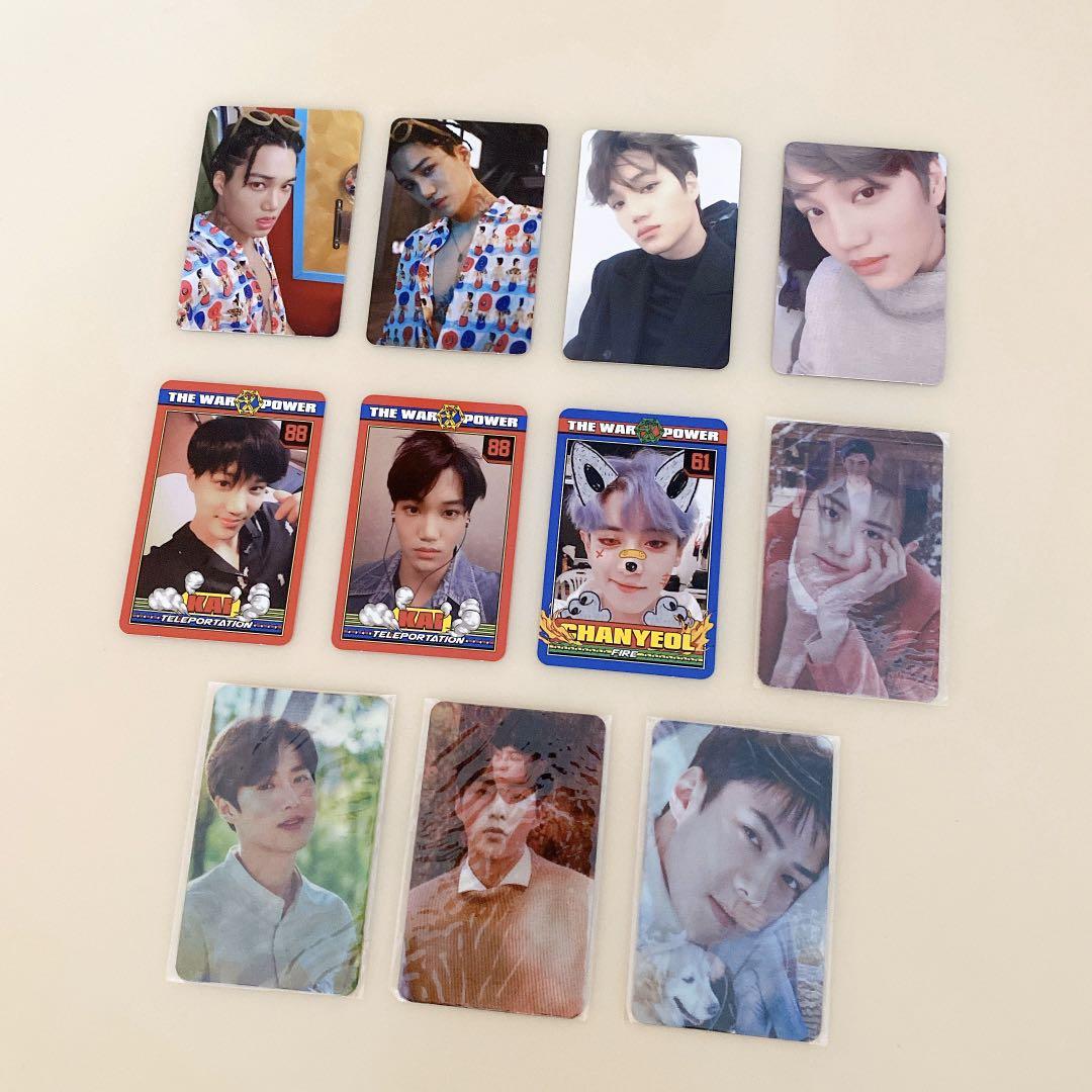Wts Sale Exo Official Photocard Pc Nature Republic Lenticular Photocard Pc Exo Official Album The War The War Power Universe Kai Chanyeol Suho Xiumin Sehun Entertainment K Wave On Carousell