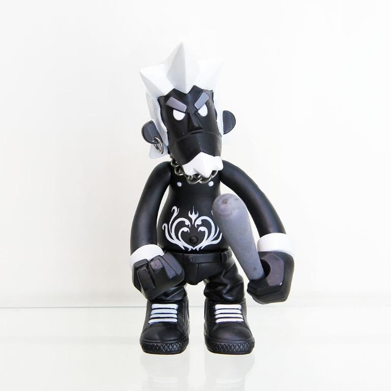 【工工】X-DESIGN STINKY TOFU Figure 臭豆腐系列 黑色限定臭串 香港搪膠公仔