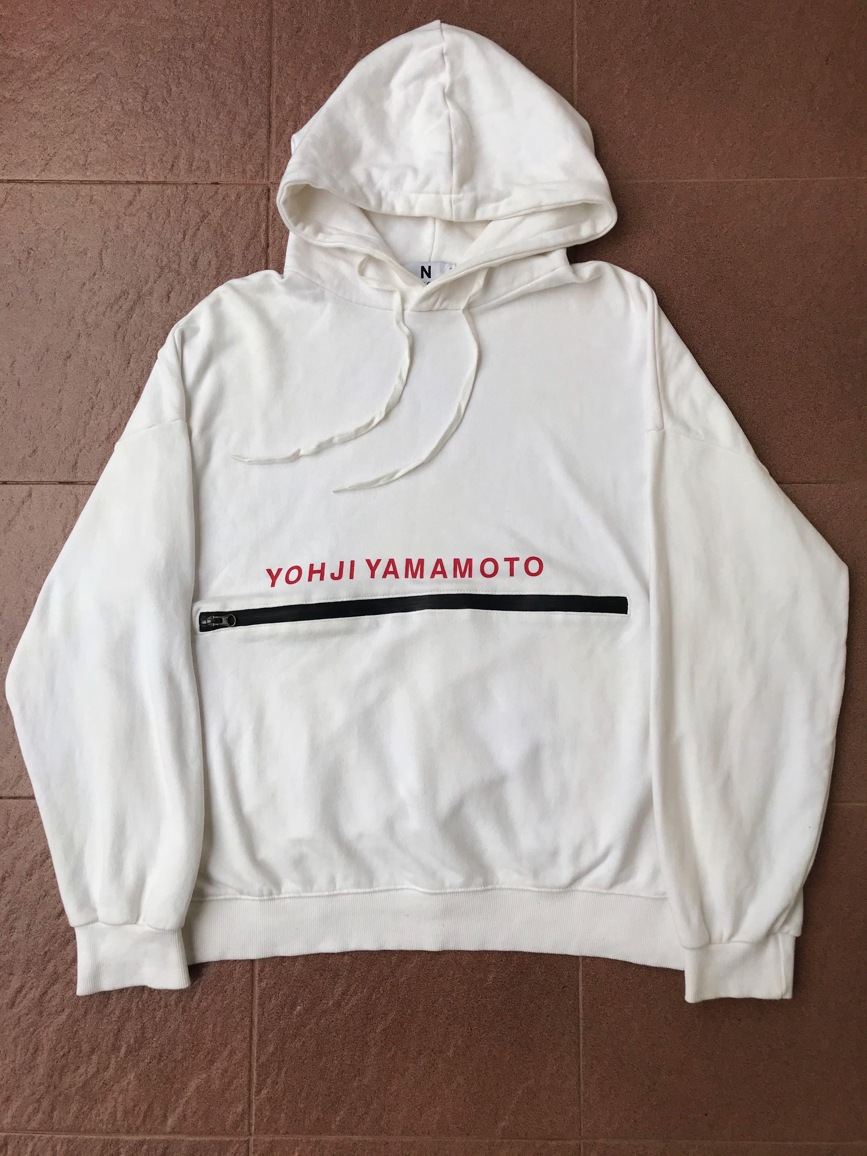 Yohji Yamamoto Big Pocket Hoodie not issey miyake cdg Fesyen