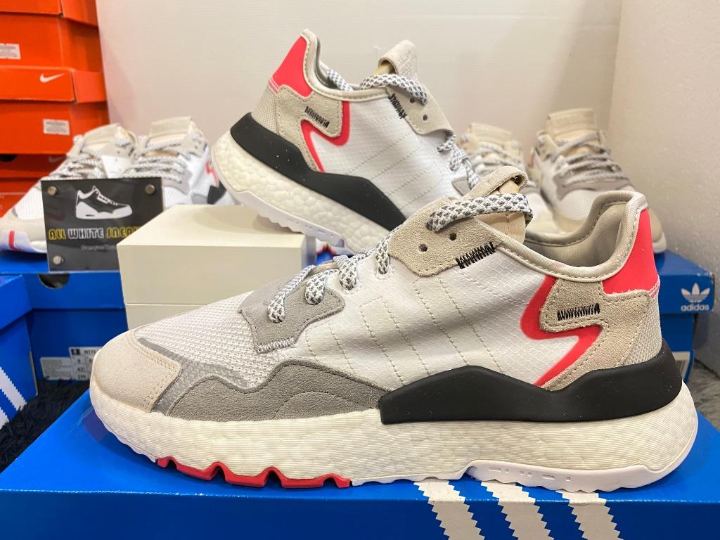 Nite jogger white red top