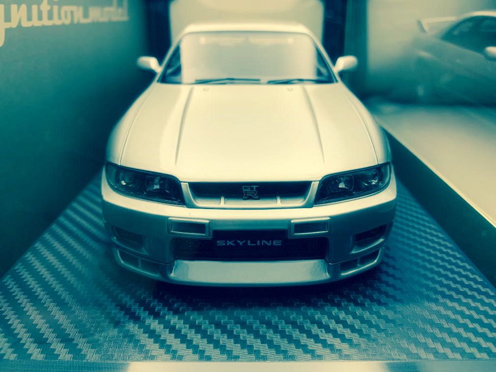 1 18 Nissan Skyline Gt R R33 V Apec Silver 玩具 遊戲類 玩具 Carousell 1 18 Nissan Skyline Gt R R33 V Apec Silver 玩具 遊戲類 玩具 Carousell