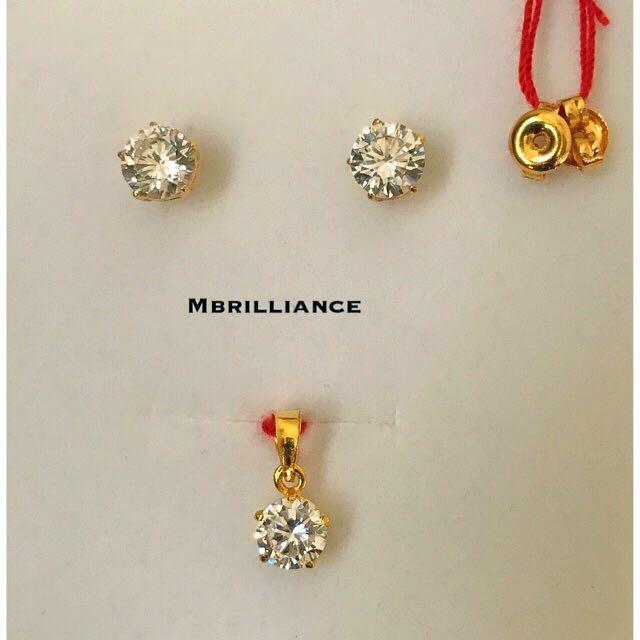 Gold earrings and pendant set hotsell designs