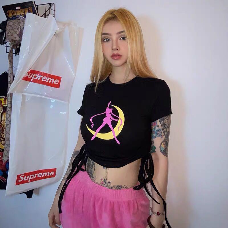 sailor moon crop top forever 21