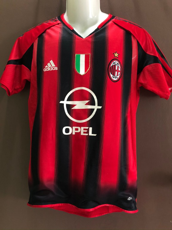 AC Milan 2004 05 Home Jersey Player Issue