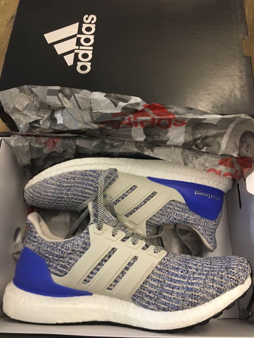 Ultra boost chalk pearl royal blue top