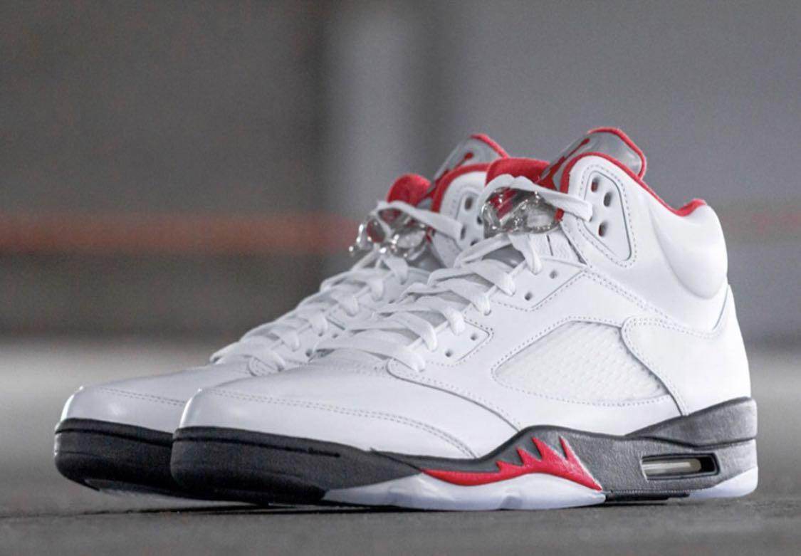 all red jordan 5's