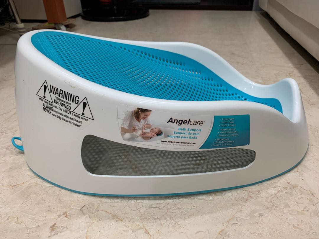 Angelcare Soft Touch Bath Support Aqua, Babies & Kids, Baby Nursery