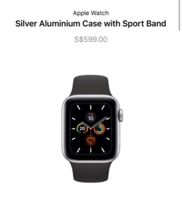 Apple Watch Series 5 Latest Model Electronics Others On Carousell