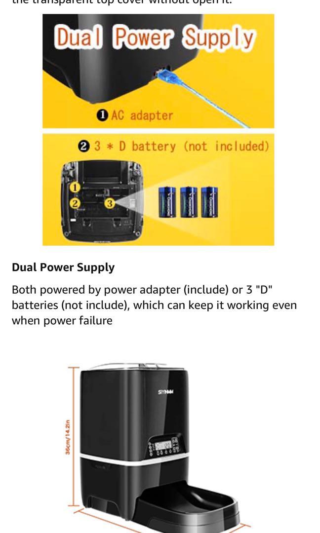 Athorbot home pet feeder B3309, Everything Else on Carousell