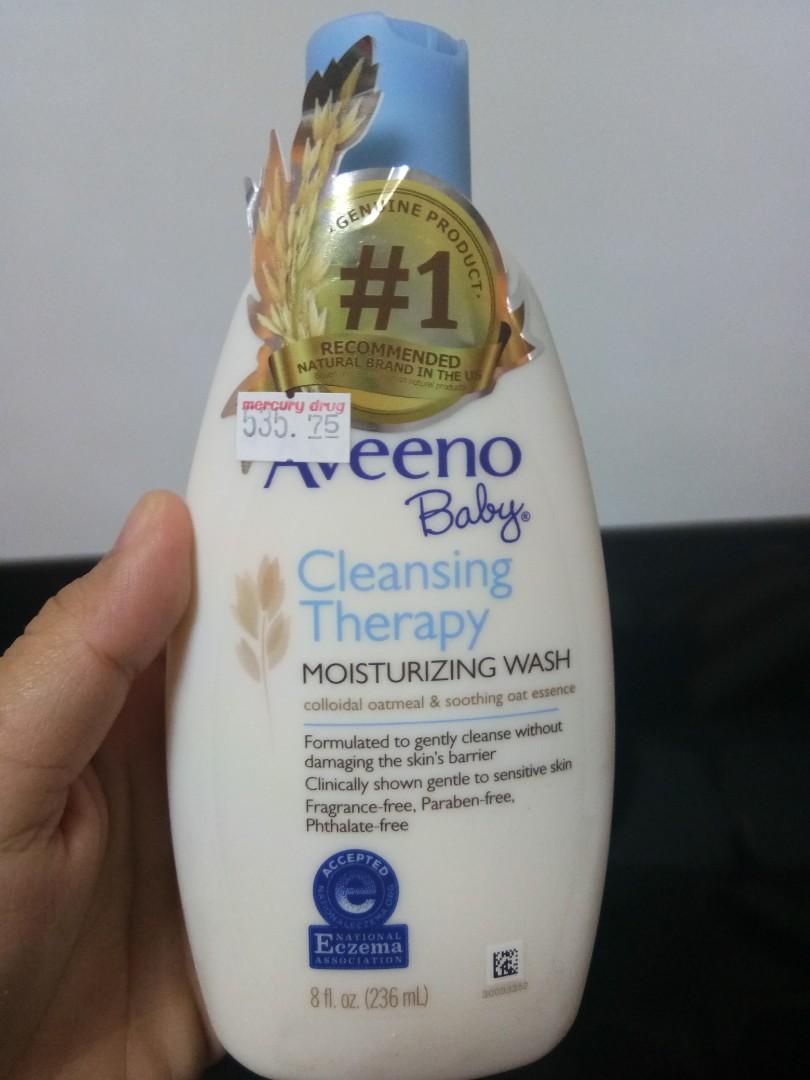 aveeno baby therapy wash