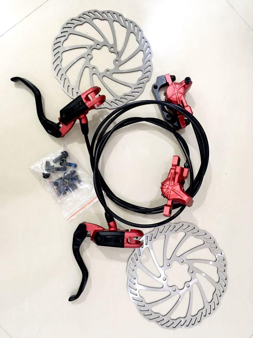 Bengal Helix 7 Hydraulic Brakes, Sports Equipment, Bicycles & Parts