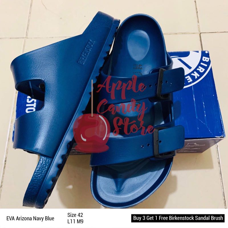 Blue plastic sale birkenstocks