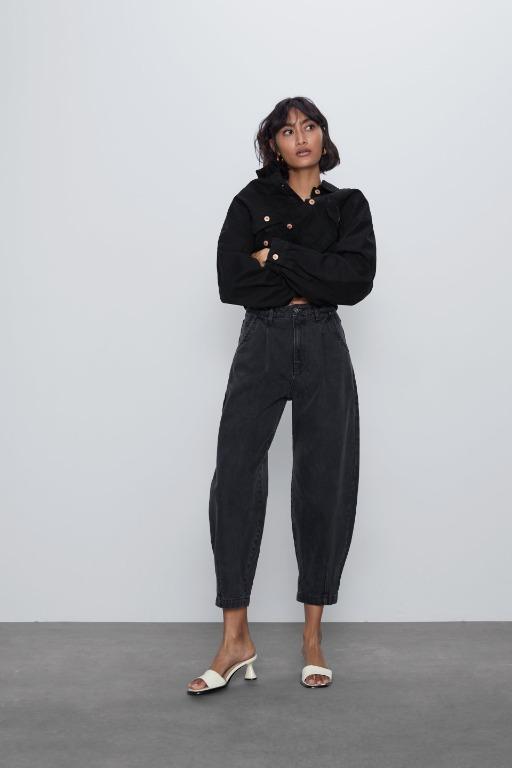 Slouchy sale negro zara