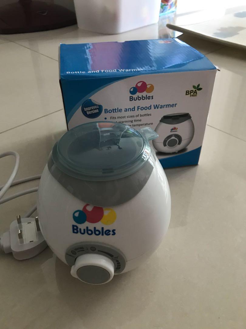 bubbles bottle and food warmer