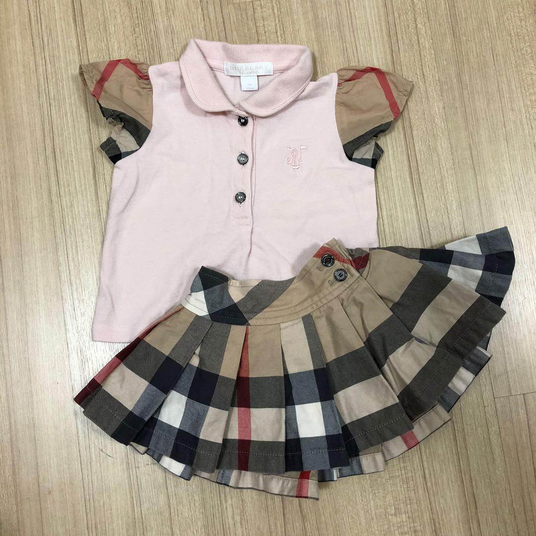 burberry baby skirt