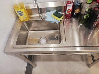 Cash On Delivery! Stainless Steel 304 Sink with Stand