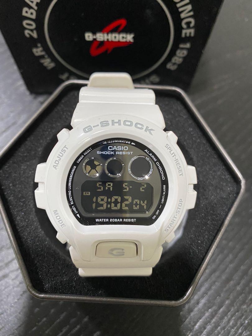 Casio - G Shock module 3230 3232 White with Boxes and manual like new set!
