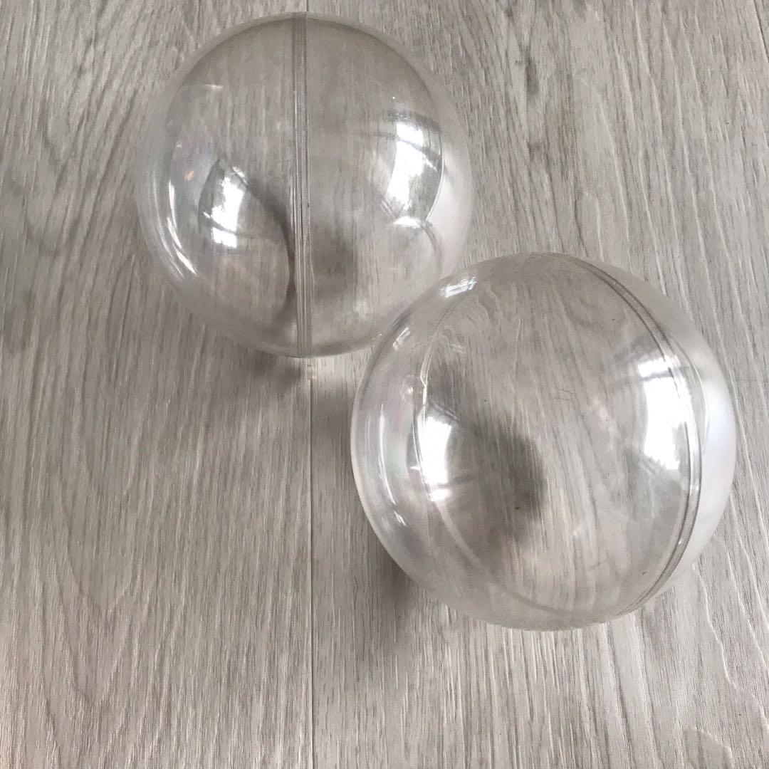 Clear Acrylic Ball 10cm for Terrarium or Christmas Sold to Kenzo85