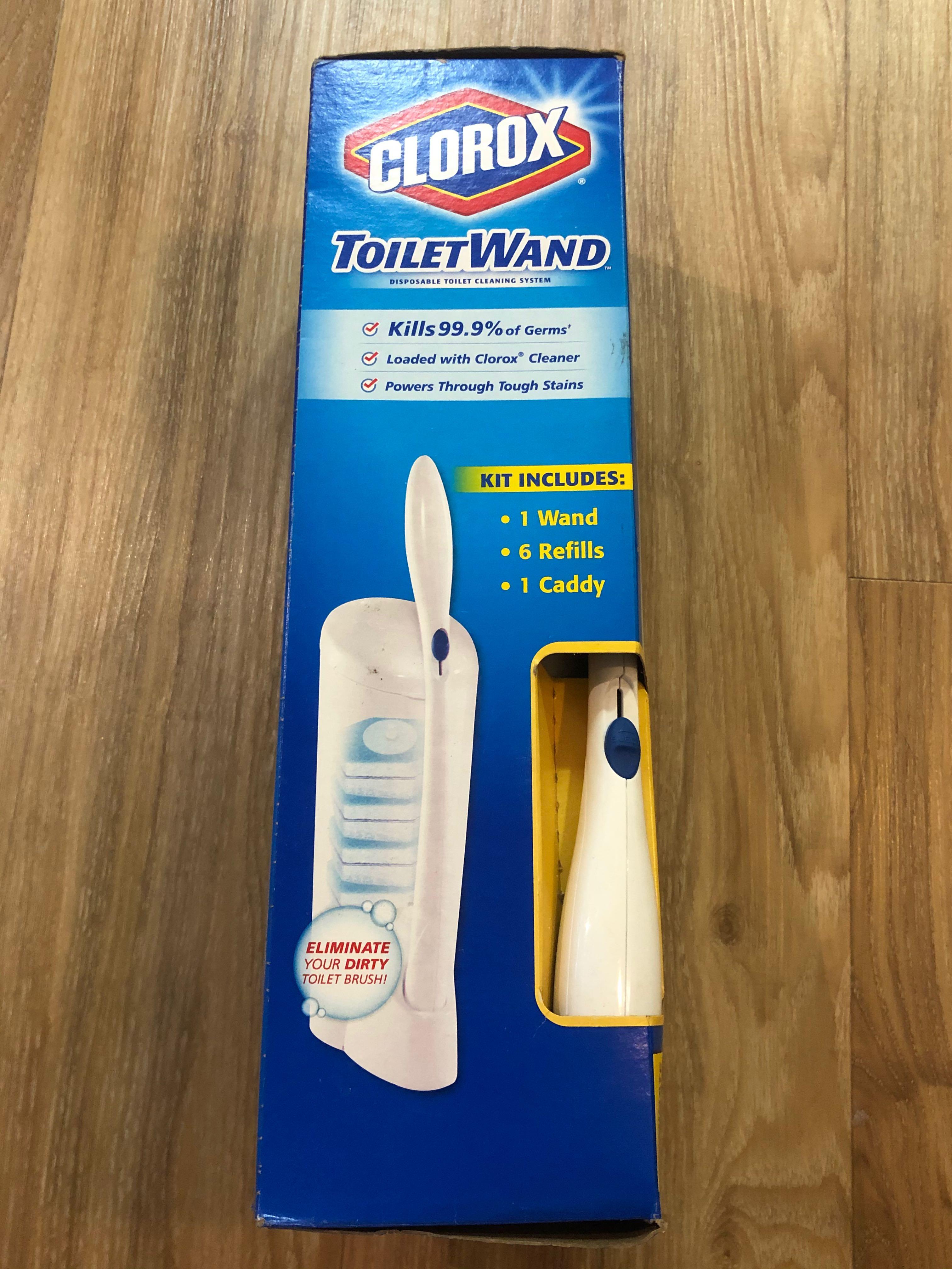 Clorox Toilet wand toilet cleaning system, Home Appliances, Cleaning
