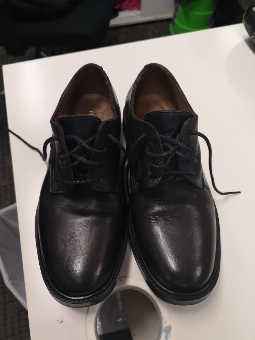 Cdg new arrivals leather shoes