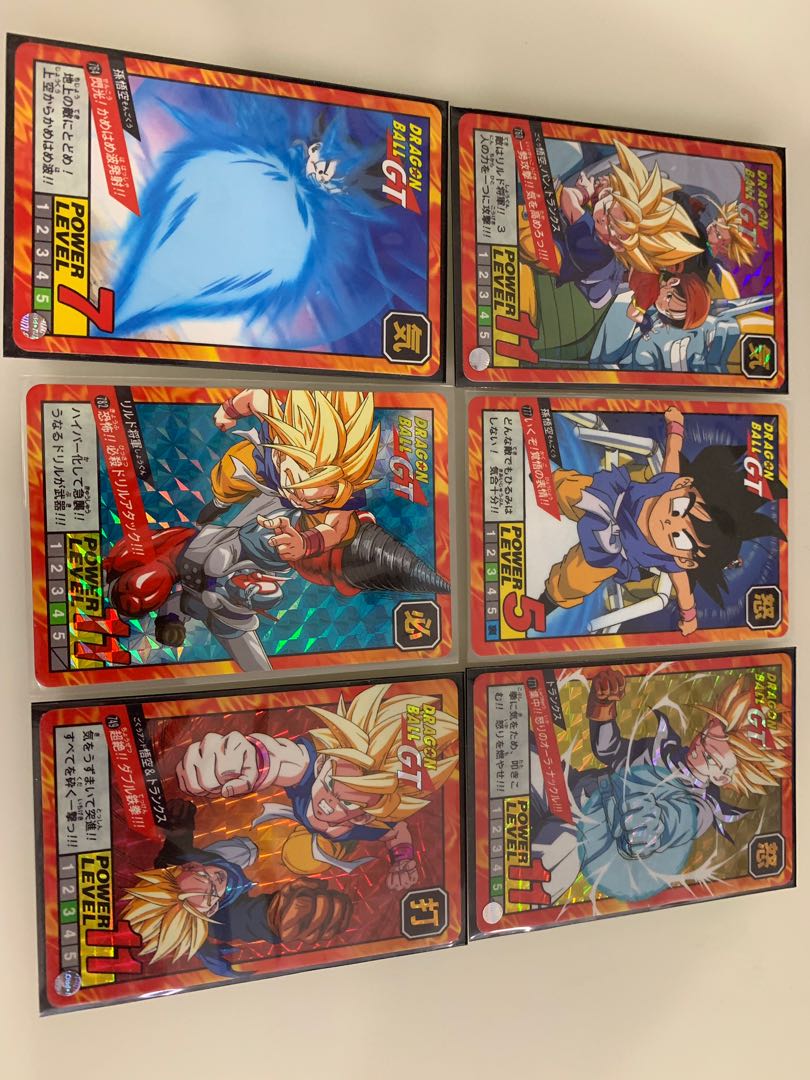 Dragonball Power Level 18 Prism Set Hobbies Toys Toys Games On Carousell