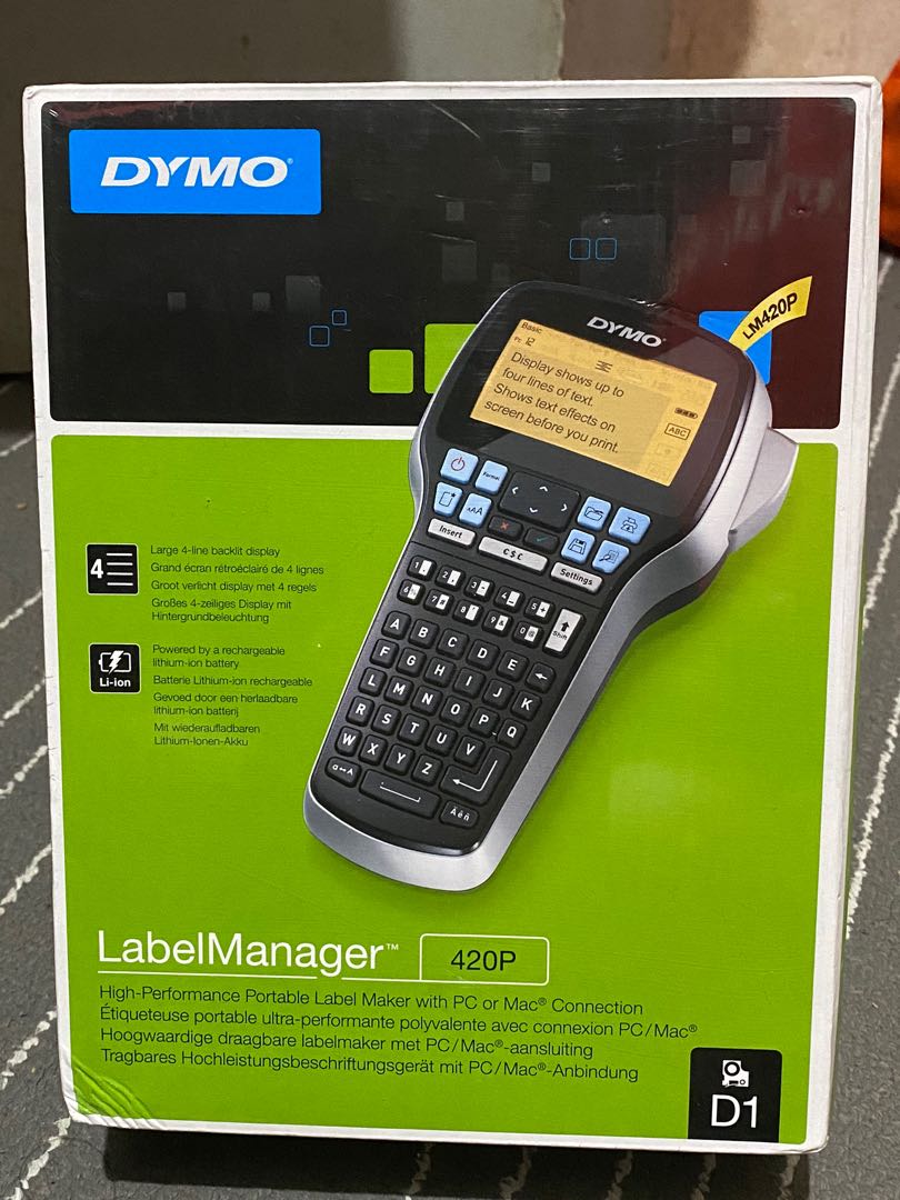 tesco dymo label maker