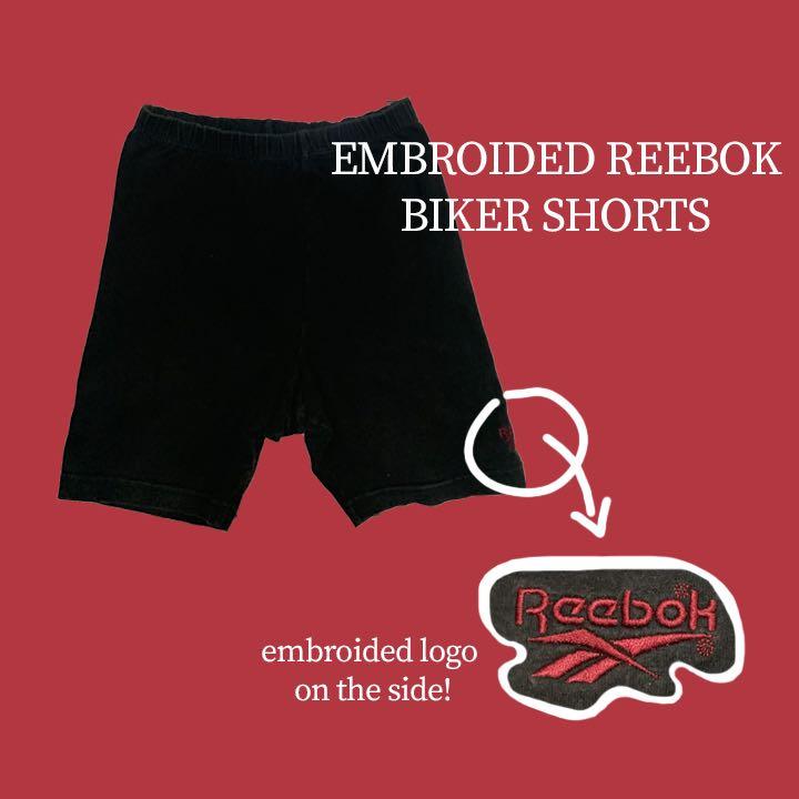 reebok biker shorts