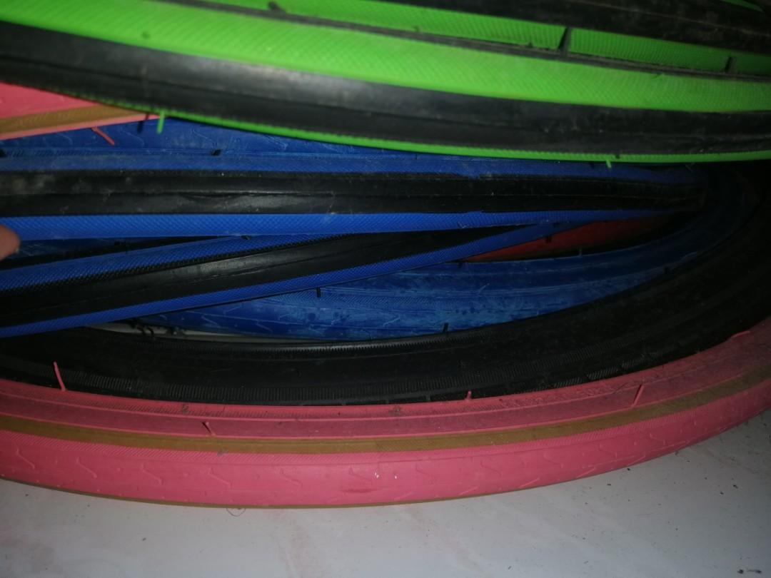 Fixie Bike Tyres 700x24 28c Sold Green Bicycles Pmds
