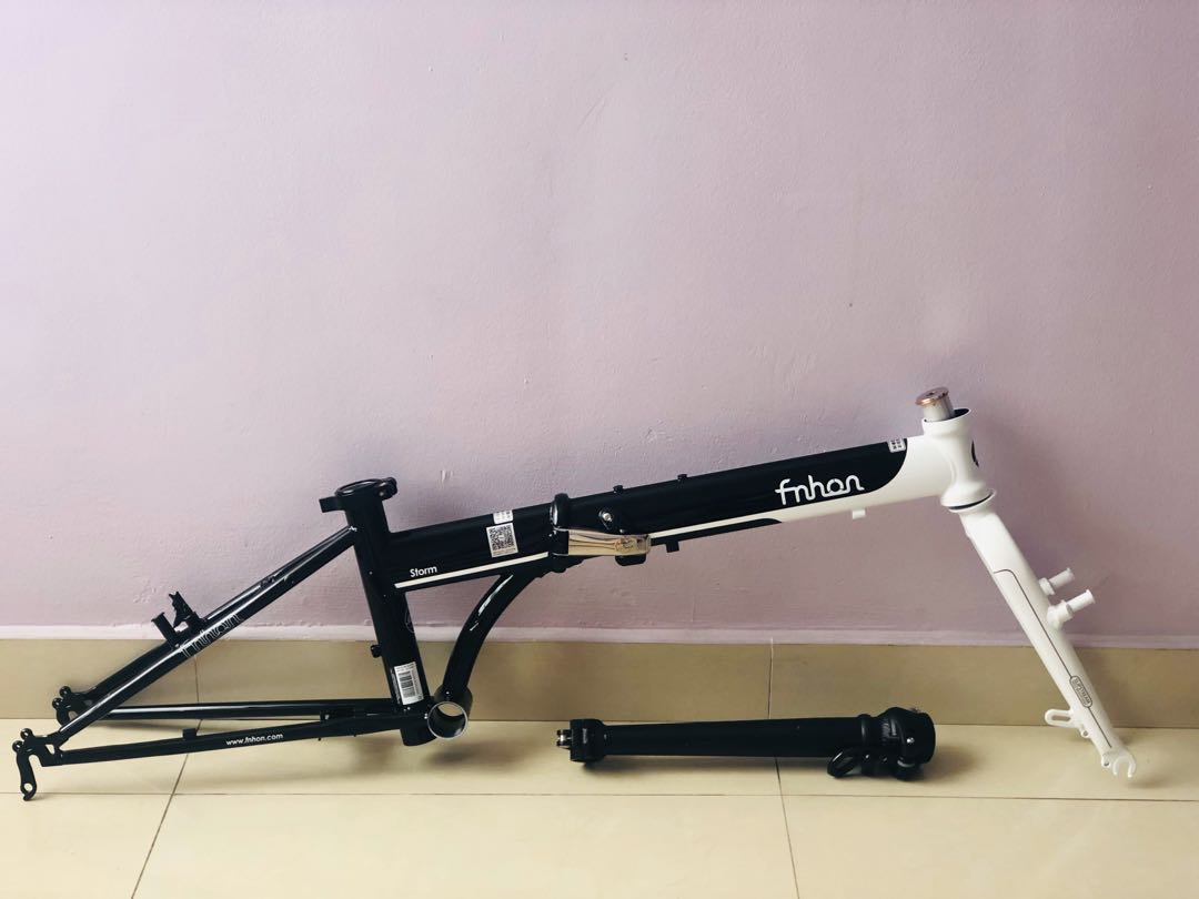 Fnhon kc2018 chromoly 20 folding bike frame Sports Equipment