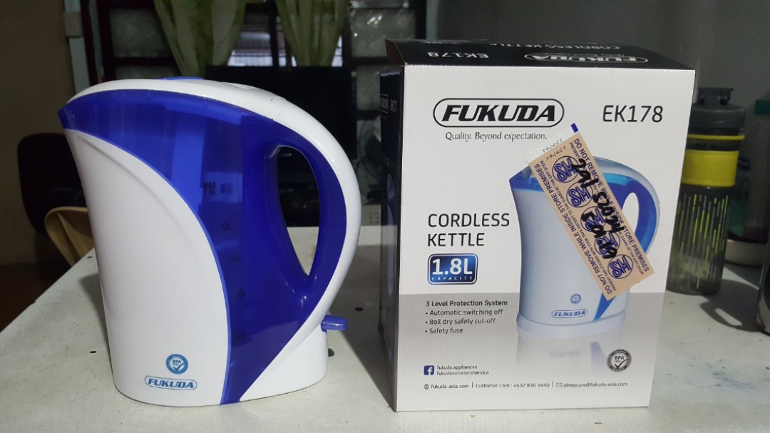 Fukuda deals cordless kettle