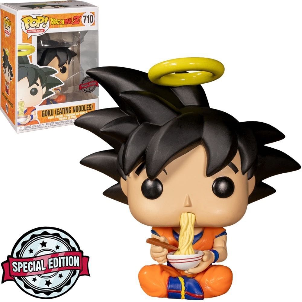 goku eating noodles funko pop