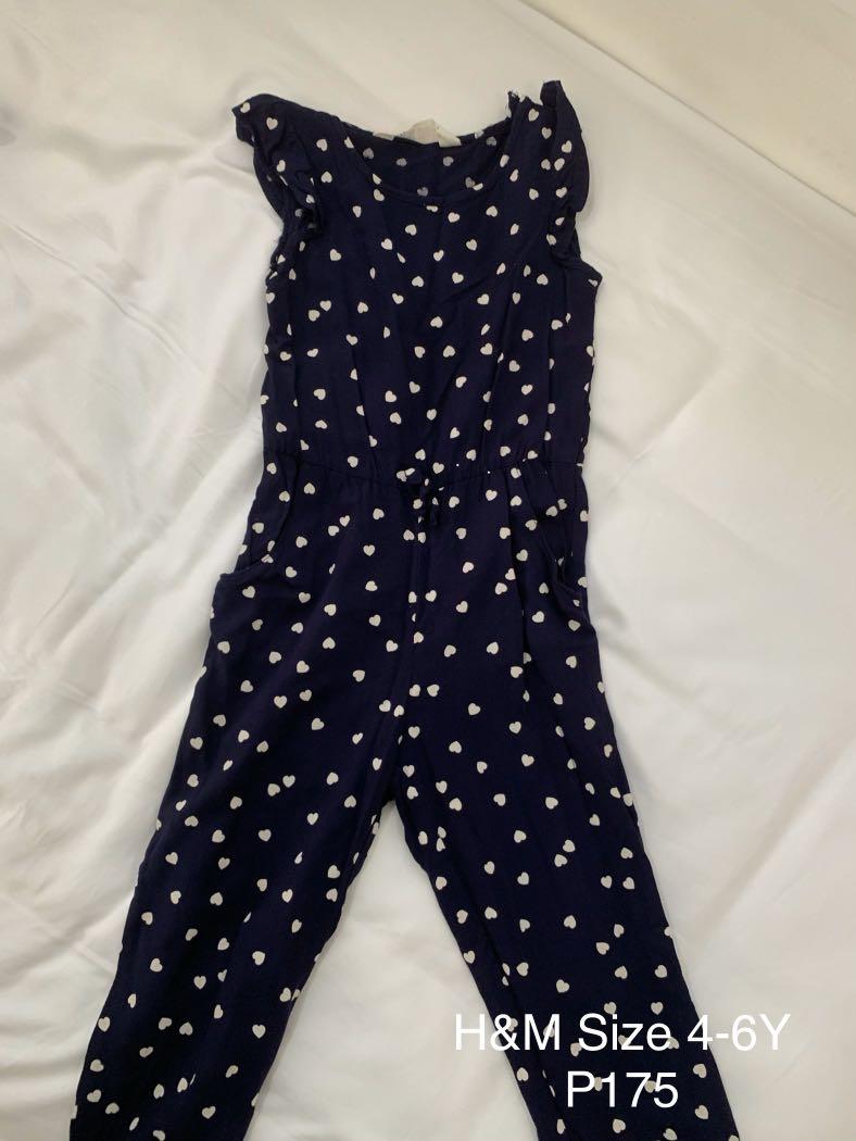 h and m girls jumpsuit