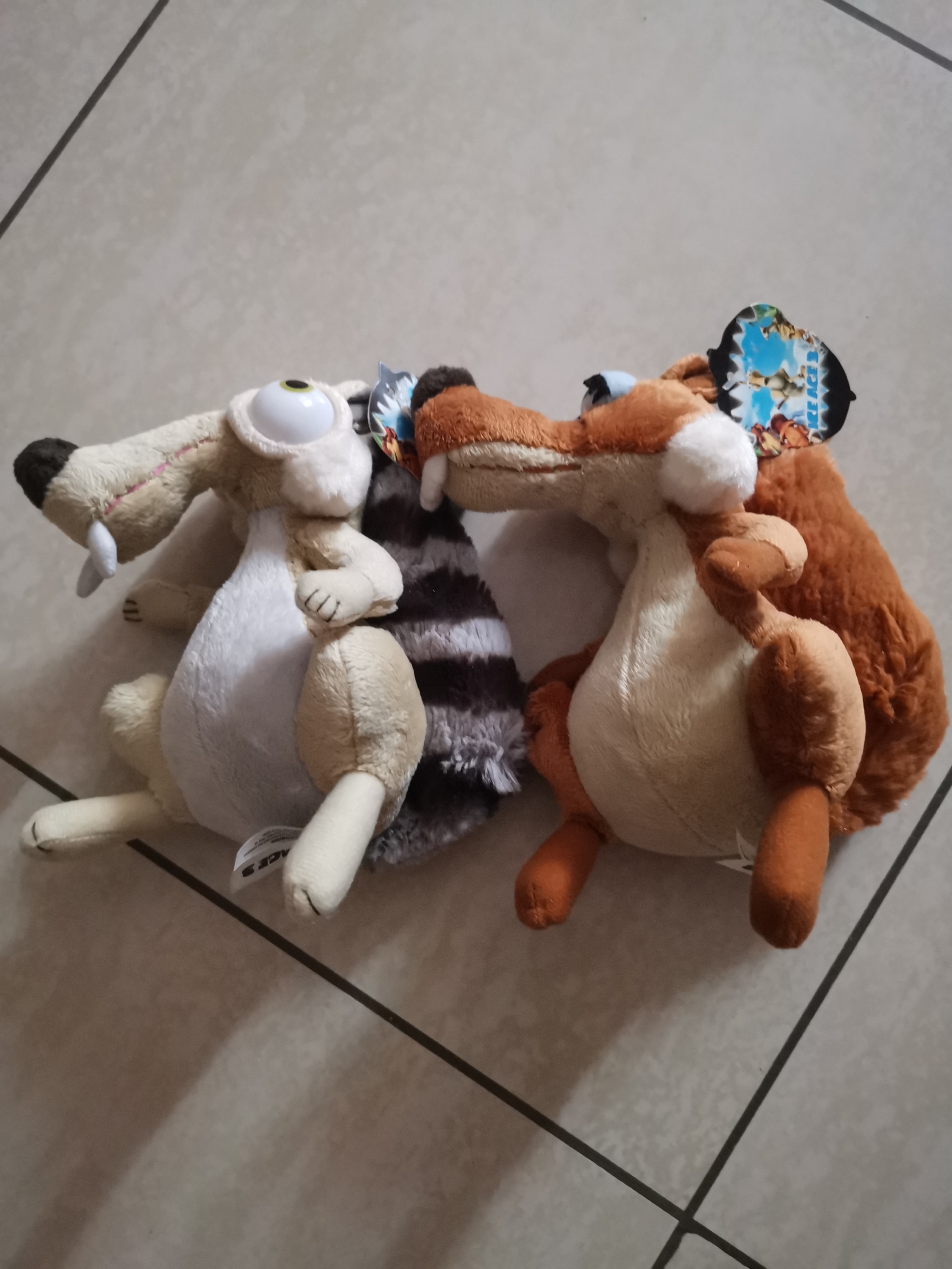 Ice Age Scrat Applikation - 6x6cm Gewebter Aufbügel-Aufnäher