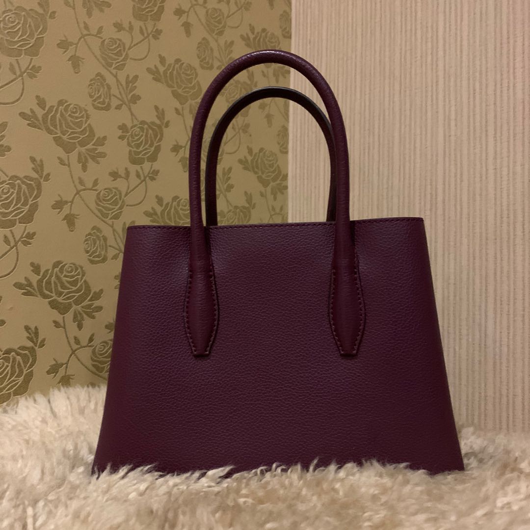 Kate Spade Eva Medium Satchel Bag, Barang Mewah, Tas Dompet di