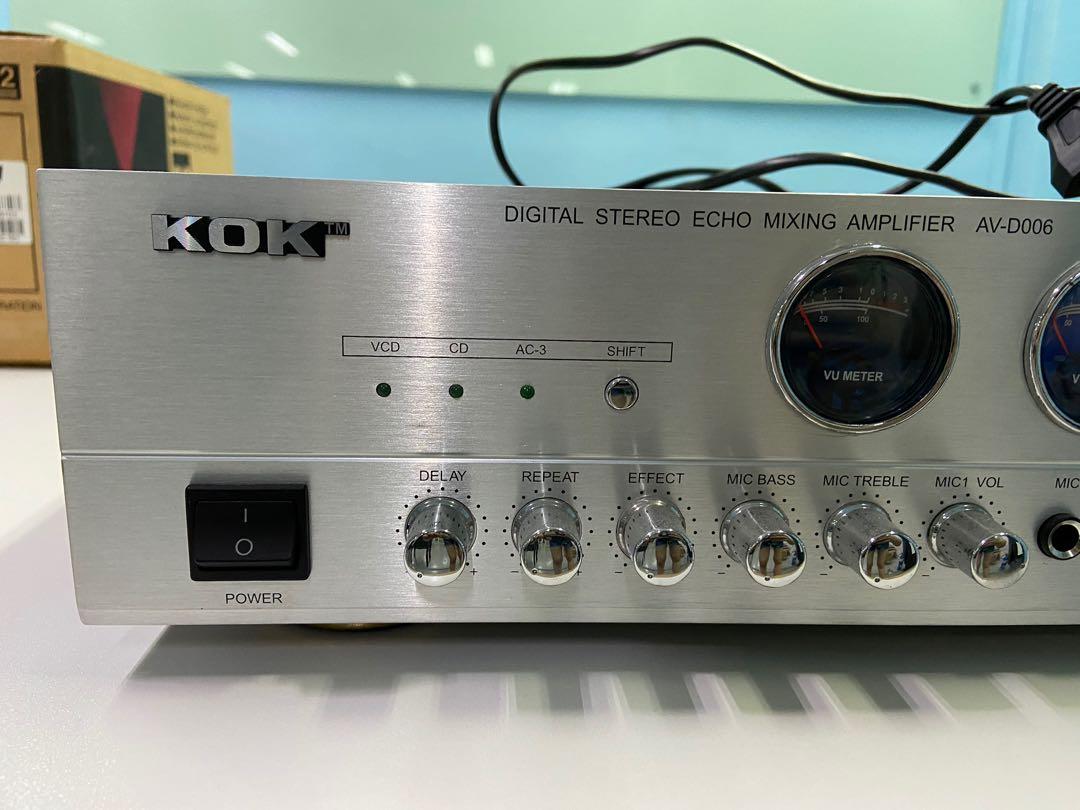 KOK Digital Stereo Echo Mixing Amplifier AVD0006, Audio, Other Audio