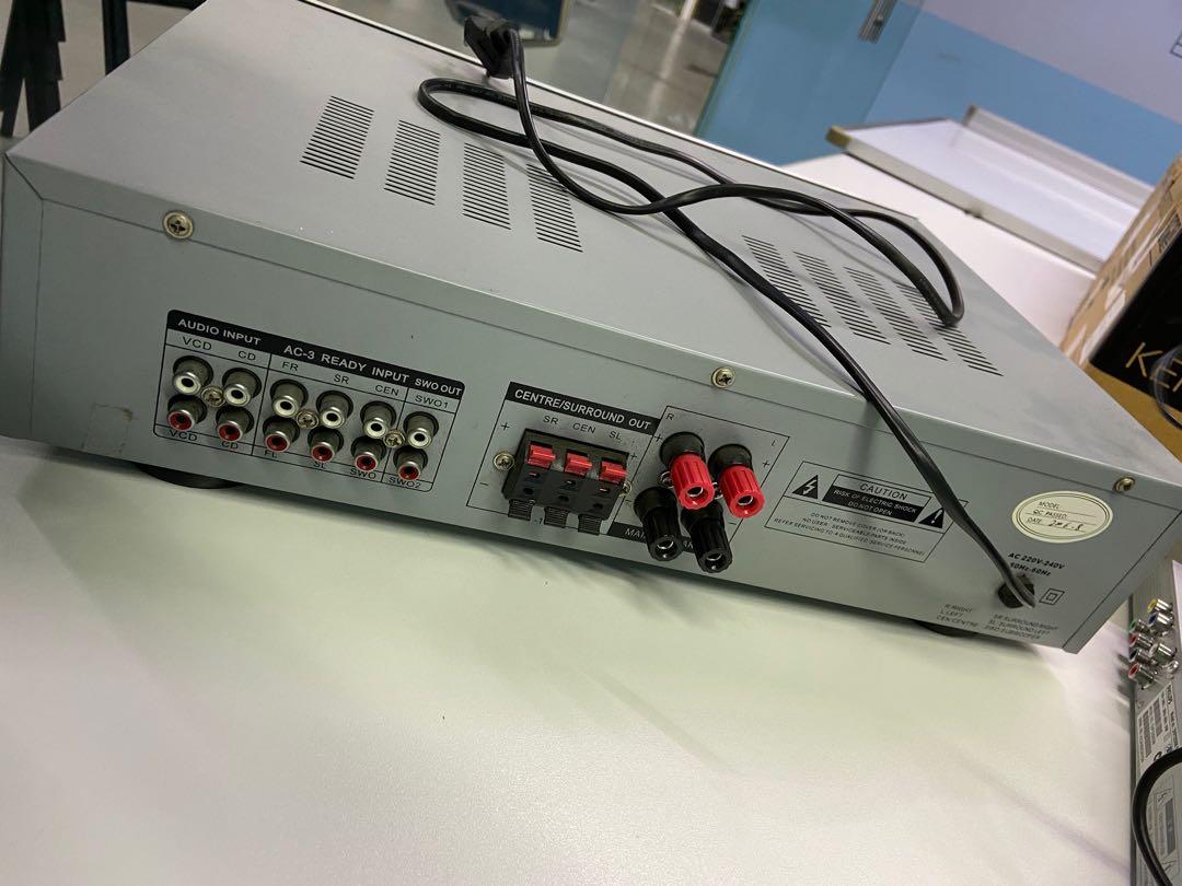 KOK Digital Stereo Echo Mixing Amplifier AV-D0006, Audio, Other Audio ...