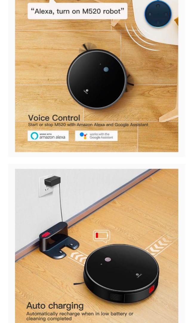 Lefant m520 robot vacuum, TV & Home Appliances, Vacuum Cleaner